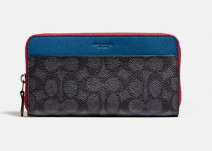 【コーチ】機能性、デザイン性を満たすカラーブロックのウォレットが新登場！