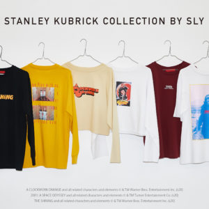 【SLY】キューブリック作品とのコラボアイテムを発売『シャイニング』『時計じかけのオレンジ』『2001年宇宙の旅』