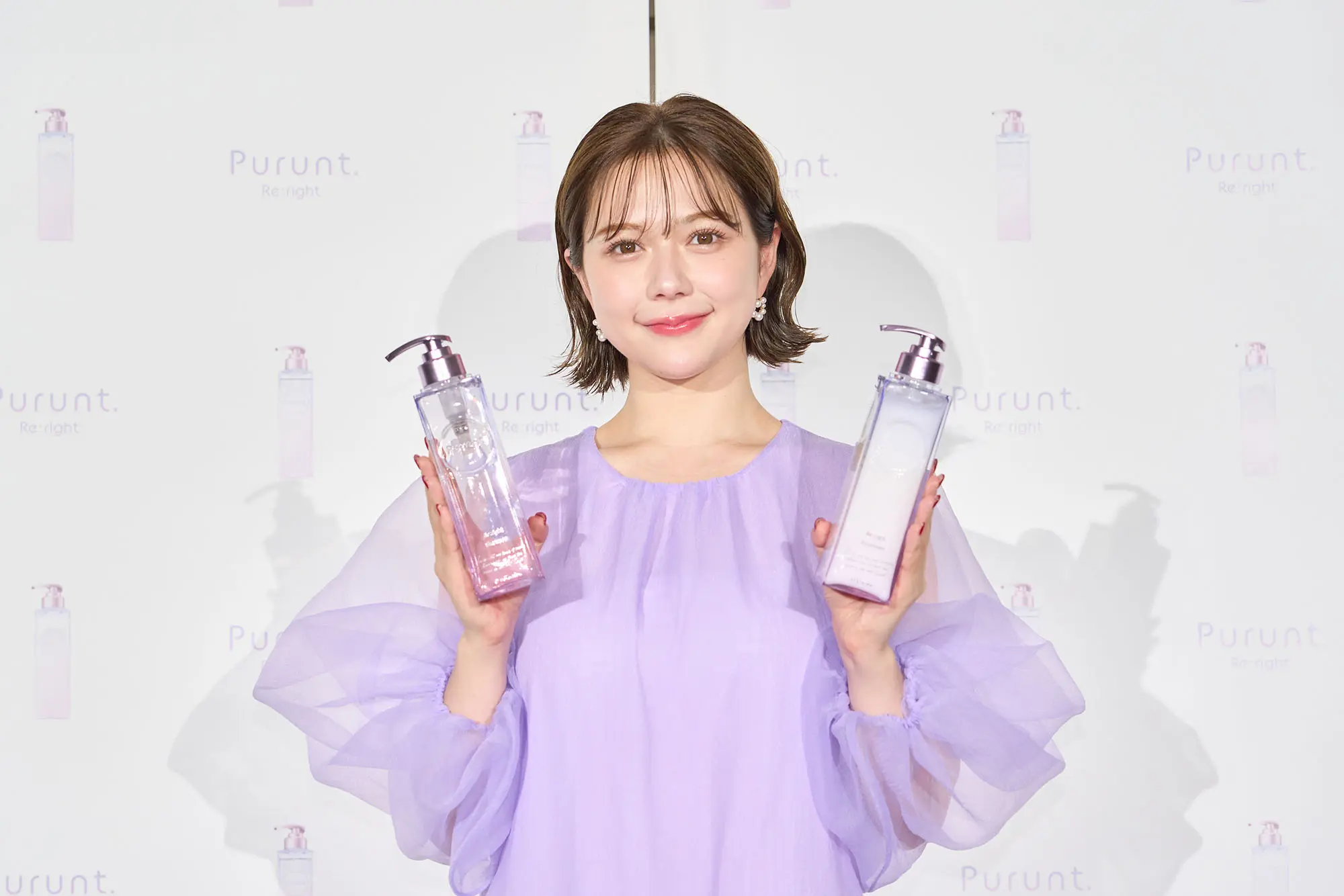 【Purunt.：イベント】ヘアケアブランド「Purunt.」累計600 万本突破！ 元HKTの村重杏奈・水上凜巳花が、シリーズ新製品の発売記念イベントに登壇！