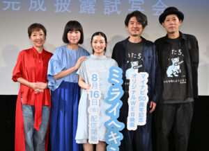 【川島鈴遥✕ウエダアツシ監督:インタビュー】オリジナルWEB映画『ミライヘキミト。』が8/16から毎週公式YouTubeチャンネルにて配信スタート。4人のヒロインが人生の岐路で出会う家族と青春の物語です。